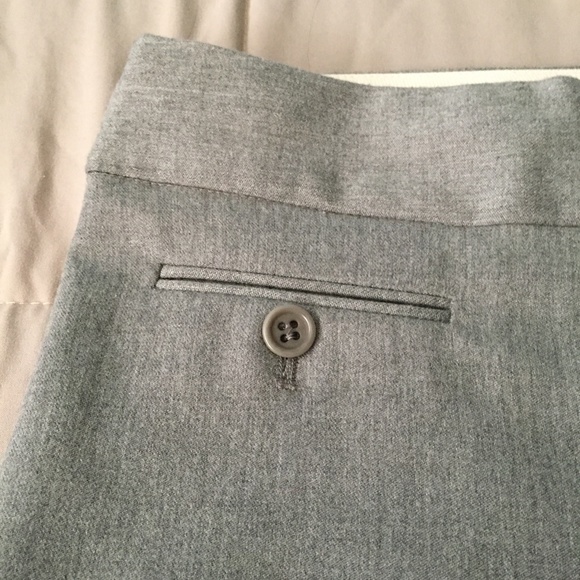 BCBGMaxAzaria Grey Tabitha Wide-Leg Dress Pant - Picture 4 of 8